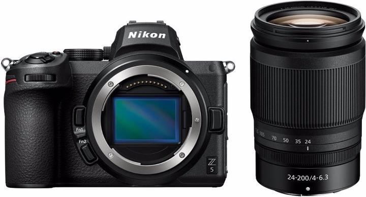 Nikon Z5 Kit (24 - 200 mm, 24.30 Mpx, Full frame)