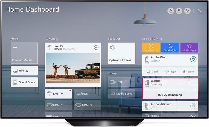 Image du produit LG OLED55BX (55", OLED, 4K, 2020)