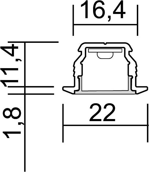 Actual product image L&S LED recessed luminaires Emotion Manila IV 24 V (1638 lm)
