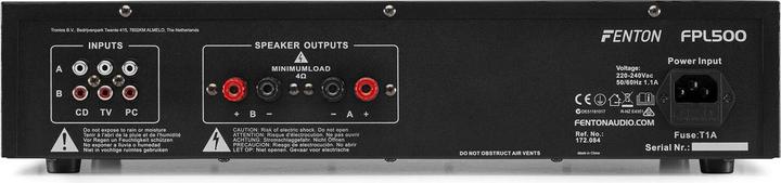 Produktbild Fenton Endstufe FPL500 (Endstufe)