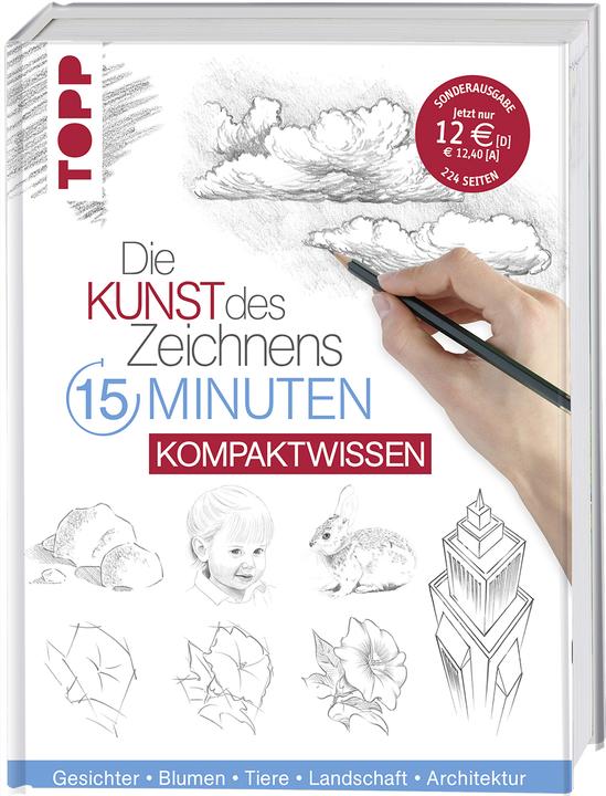Topp Buch 8278 Kunst d.Zeichnens Kompaktwissen (Allemand, éditeur insolent, 2019)