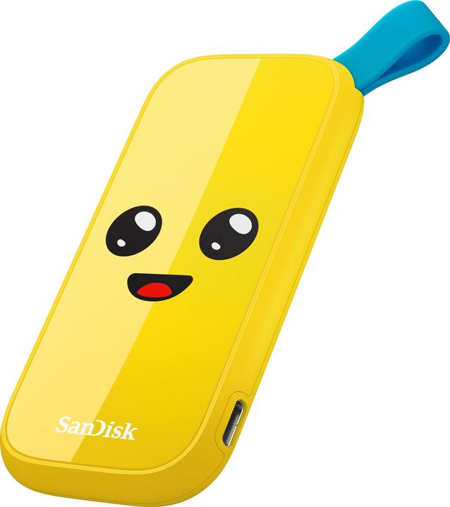Actual product image SanDisk Portable SSD 2TB Peely Edition (2000 GB)