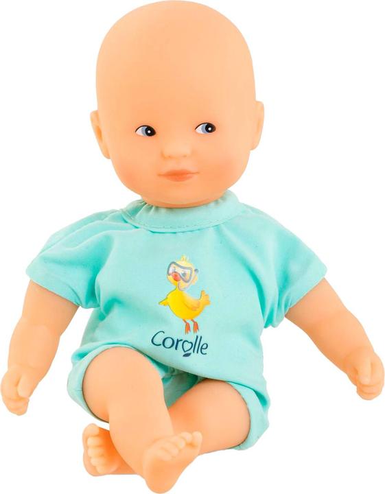 Produktbild Corolle Mini-Badebabypuppe, Blau, 20 cm