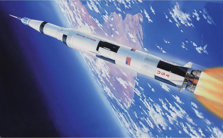 Actual product image Airfix Apollo Saturn V 1:144 kit