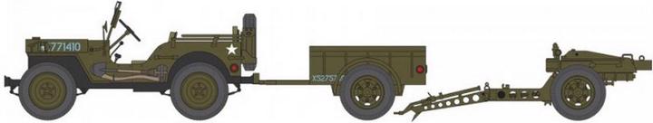 Image du produit Airfix Kit de construction Willys MB Jeep British Airborne 1:76