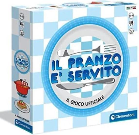 Produktbild Clementoni Mein erstes LUNCH  GEDECKT 30 min Brettspiel Familie (Italienisch)