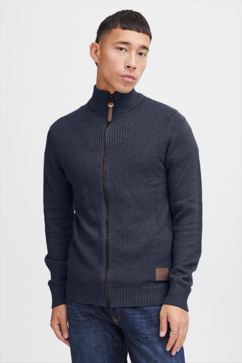 Immagine prodotto Solid Tristian Cardigan Maglione Maglia Con Bottoni Da Uomo Con Collo Alto Stampa (XXL)