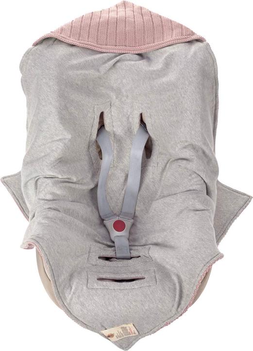Lässig Knitted Decke für Babyschale (78 x 78 cm)