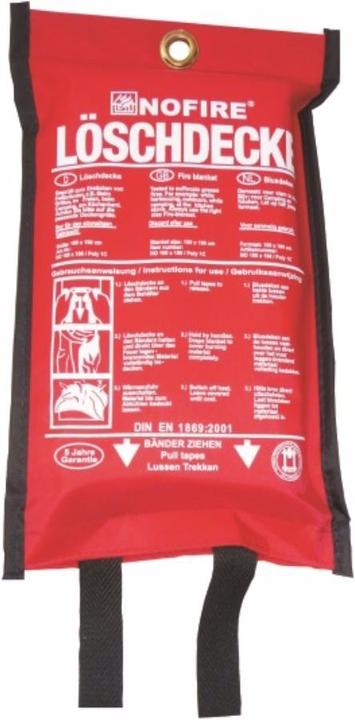 Fire blanket 160x180cm in polybag (C)
