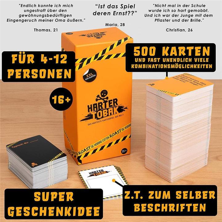 Produktbild Simon & Jan Harter Tobak ROAST, Mobbing Edition (Deutsch)