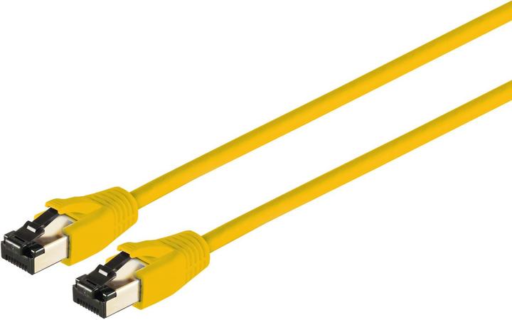 Actual product image Shiverpeaks S/CONN maximum connectivity network cable patch cable cat. 8.1 F/FTP PIMF LSZH yellow 3.0m (3 m)