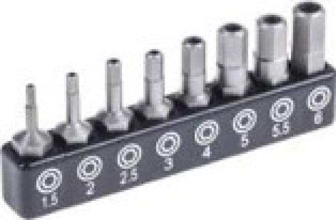 Produktbild PRO ERSATZBITSET DREHMOMENTSCHLÜSSEL HEX 2/2,5/T30,1/4" ADPATER (2/2,5/T30,1/4")