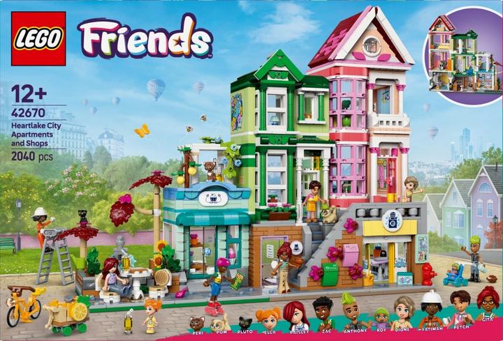 Produktbild LEGO Heartlake City Apartments und Geschäfte (42670)