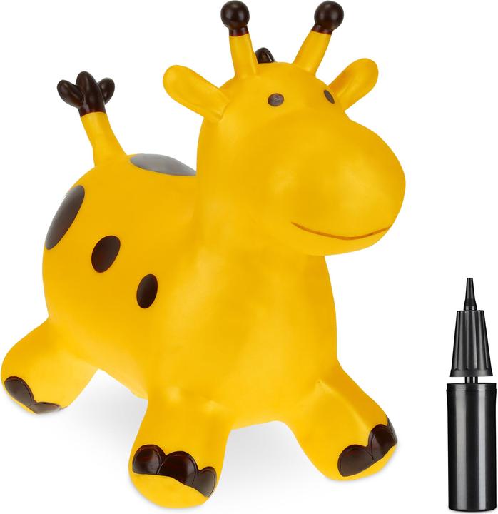 Actual product image Relaxdays Bouncy animal Giraffe