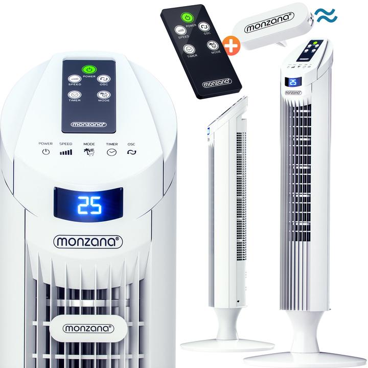 Actual product image Monzana Turmventilator (50 dB)