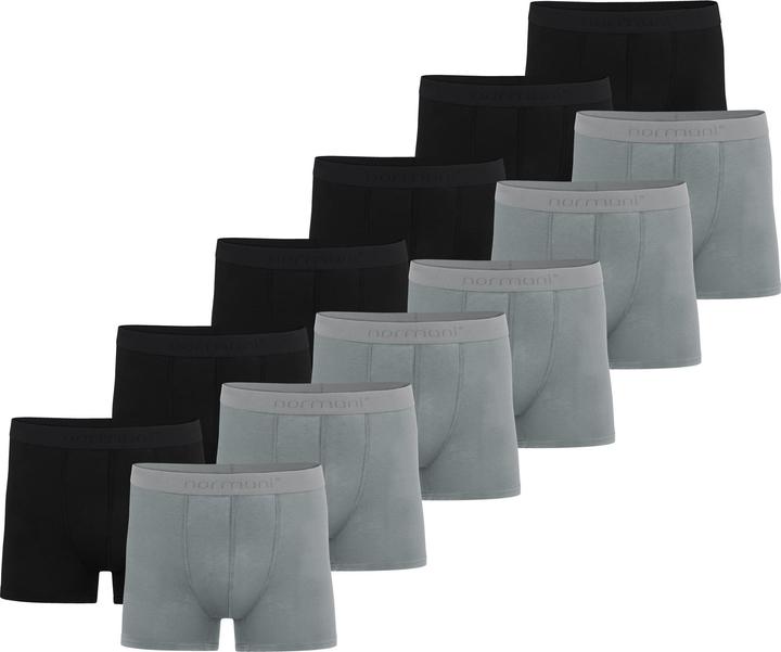 Produktbild Normani 12 Herren Bambus-Boxershorts (S, 12er Pack)