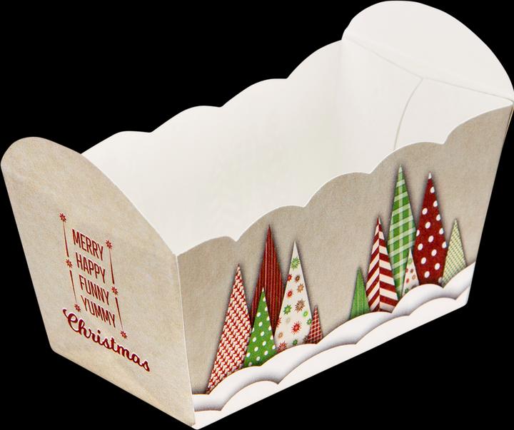 Produktbild Städter Papier-Backform Yummy Christmas 7x4x4 cm 10er (7 cm)