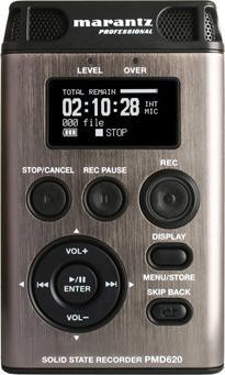 Produktbild Marantz PMD620, mobiler MP3/WAV Recorder