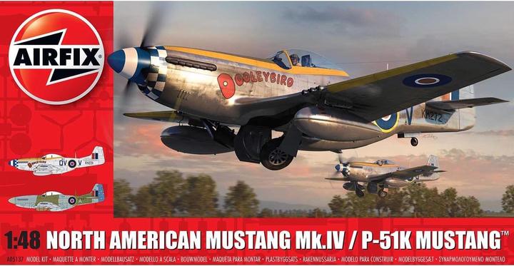 Produktbild Airfix Bausatz North American P-51K Mustang Mk.IV 1:48
