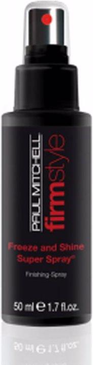Paul Mitchell Freeze And Shine Super Spray 50ml / Black Mini (50 ml)