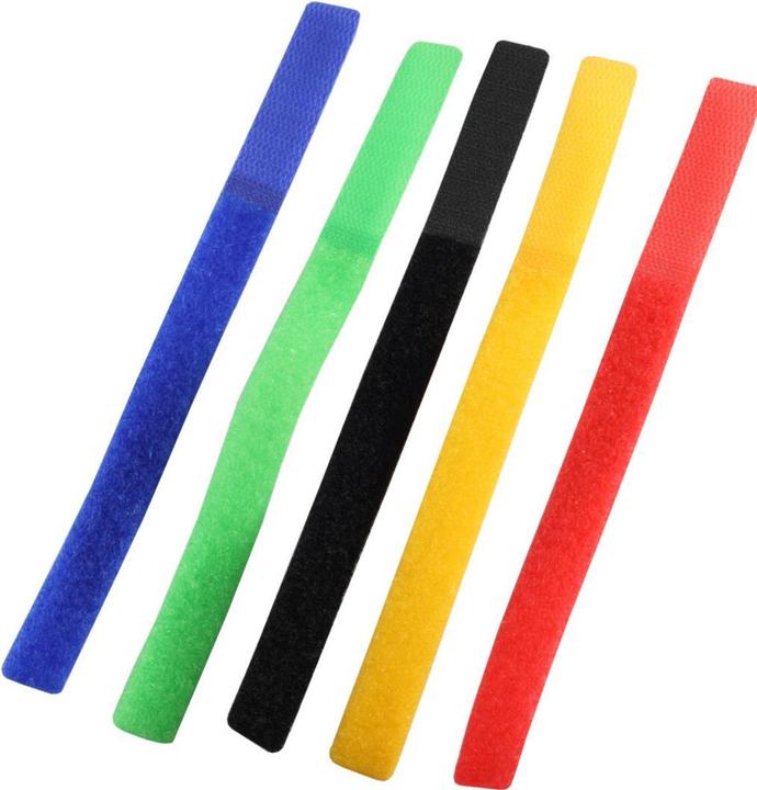Image du produit Shiverpeaks 18-10003 strap cable tie Noir (Serre-câbles velcro, 215 mm, 5 pcs)