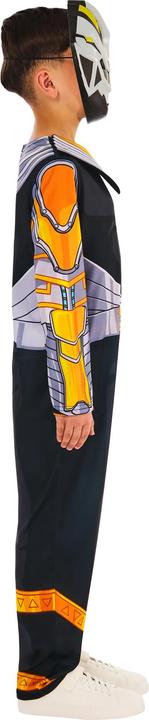 Actual product image Power Rangers Childrens/Kids Cosmic Fury Black Ranger Costume (104)