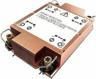 Dynatron N10 Intel CPU cooler 1U 4189-4-5 P4-P5 or P+ Copper 1100 Vapor Chamber Base and Fin Stack P