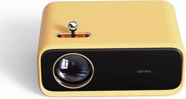 Productafbeelding Xiaomi Wanbo X1 Mini Draagbare Mini Home Cinema Projector Geel (VGA, 200 lm, 1.35 - 2.2:1)