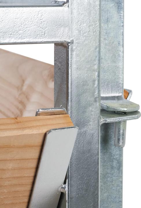 Produktbild Bellissa Komposter Holz/Metall 100x100x100 cm feuerverzinkt