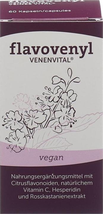 Actual product image Flavovenyl VENENVITAL Caps (60 Piece, Capsules, 60 g)