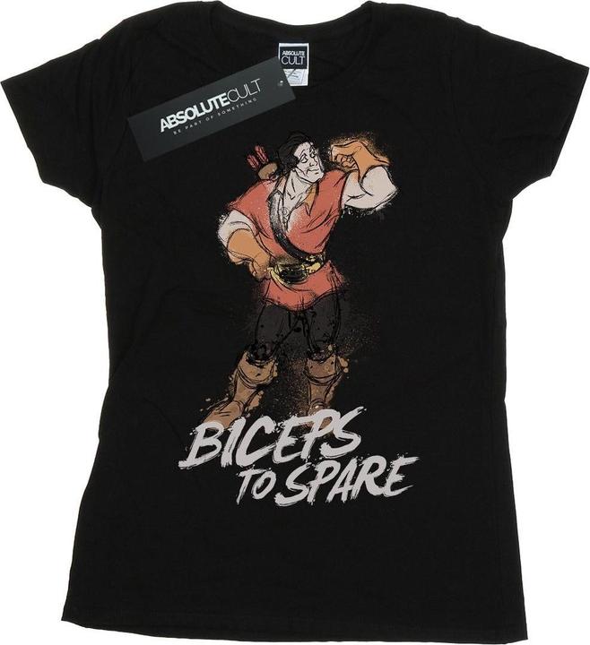 Disney Beauty And The Beast Gaston Biceps To Spare TShirt (XXL)