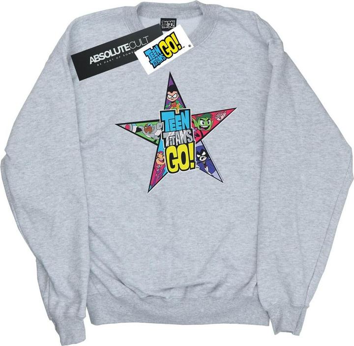 Teen Titans Go Star Logo Sweatshirt Mädchen