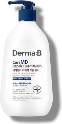 Immagine prodotto Derma:B Derma B CeraMD Crema Lavaggio Riparatore Senza Profumo Detergente Cremoso Viso e Corpo 13,5 Fl. Oz. (400 ml)
