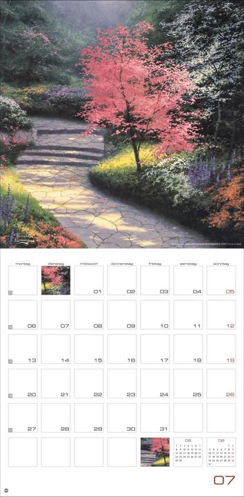 Produktbild Thomas Kinkade: Land of Light Broschurkalender 2026 (29.5 x 30 cm, Harter Einband, Deutsch)