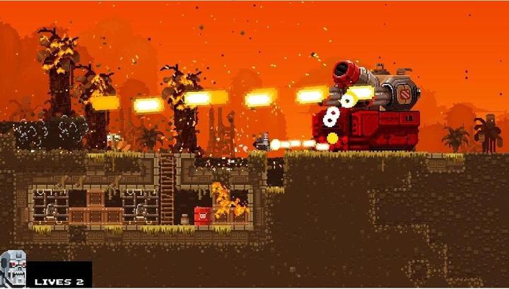 Actual product image Devolver Broforce SWITCH DELUXE (Switch, Switch Lite, Switch OLED, DE)