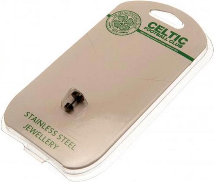 Actual product image Celtic FC Crest Push Button Ion Coated (100% synthetic material)