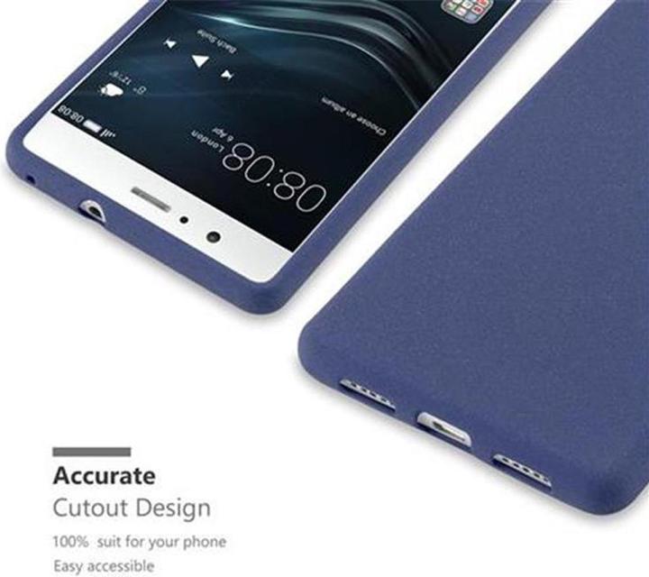 Actual product image Cadorabo TPU Frosted Cover (Huawei P9 Lite)