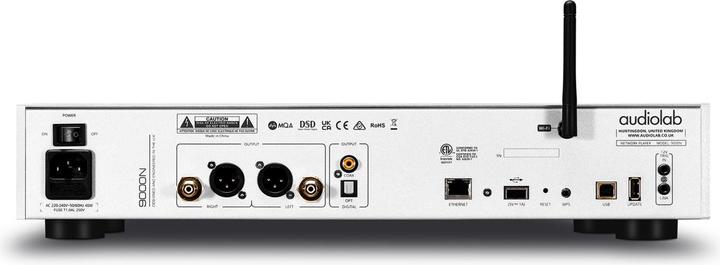 Produktbild Audiolab 9000N Lumin Netwerkspeler - Zilver (Network Audio Player)