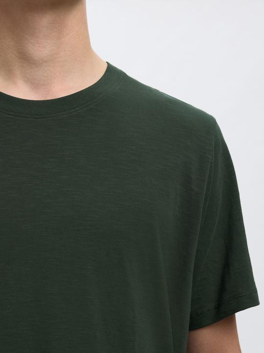 Actual product image Selected Homme Slhaspen Slub Ss O-Neck Tee Noos (M)