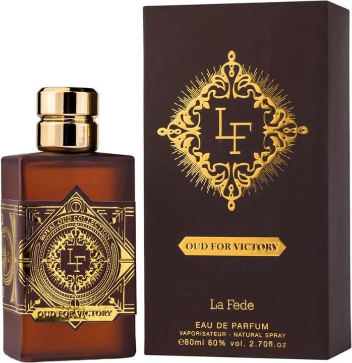 Actual product image Khadlaj La Fede Oud For Victory Edp 100 ml (Eau de parfum, 100 ml)