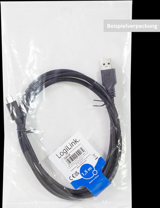 Produktbild LogiLink USB A — USB C (1 m, USB 3.0)
