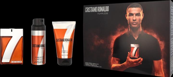 Immagine prodotto CR7 Cristiano Ronaldo Fearless Set regalo 3 pezzi: Eau de Toilette 100ml - Gel doccia 150ml - Body (Set profumo)
