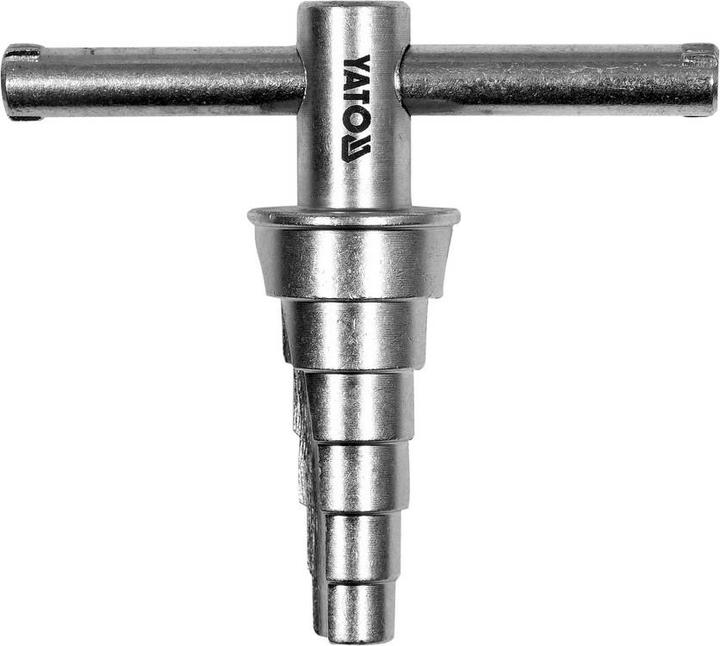 Actual product image Yato YT-03318 Radiator round step spanner, 1/2 inch (12.7 mm) - 1-1/8 inch (28.6 mm)