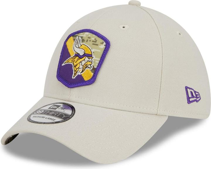 New Era 39Thirty Cap Salute to Service Minnesota Vikings - S (S/M)
