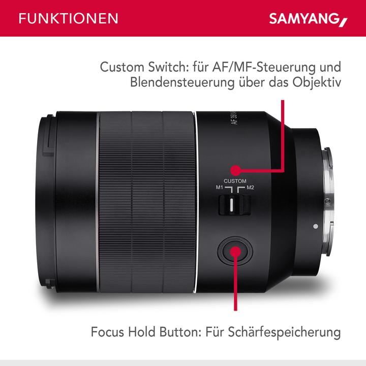 Produktbild Samyang VON 35MM F/1.4 SONY FE II (Sony E, Vollformat)