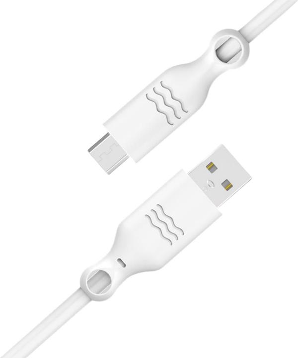 Produktbild Bigben ECO Cable USB A-Micro 2m White (2 m, USB 2.0)