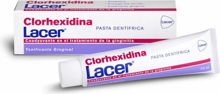 Actual product image Lacer Chlorhexidine toothpaste 75ml (75 ml)