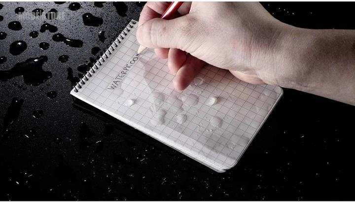 Produktbild Modestone Notizblock wasserfest (76 x 130 mm, Kariert)