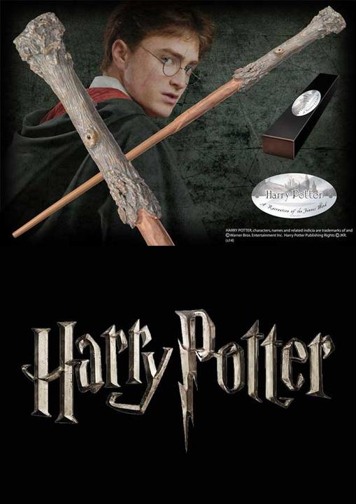 Actual product image Noble Collection Harry Potter Zauberstab Harry Potter (Charakter-Edition)