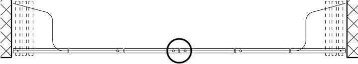 Actual product image HAWA Connection parts for -Aperto 60/GL